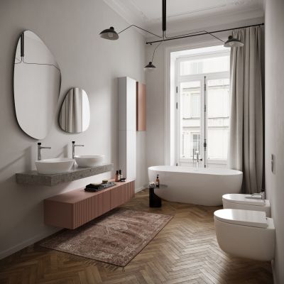 Blat 120x50 cm szary S801526 Meissen Keramik Kontra