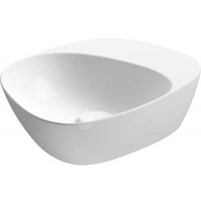 Umywalka 48x40 cm nablatowa biała K682005 Meissen Keramik Kontra