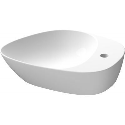 Umywalka 48x40 cm nablatowa biała K682006 Meissen Keramik Kontra