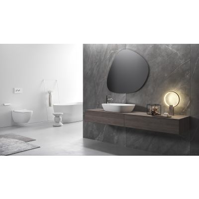 Umywalka 48x40 cm nablatowa biała K682006 Meissen Keramik Kontra