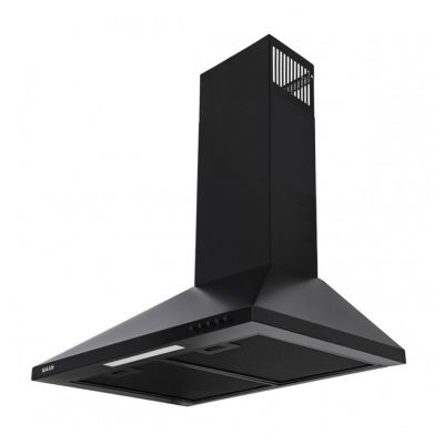Okap przyścienny 49.6 cm czarny OVL250DEPCS3CZMCEO Maan Vela