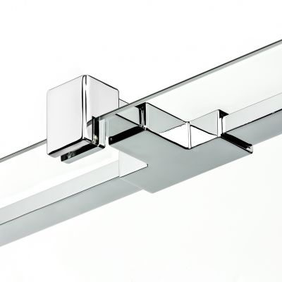 Drzwi prysznicowe 90 cm uchylne chrom połysk/szkło przezroczyste EXK5059 New Trendy Reflexa