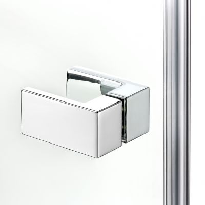 Drzwi prysznicowe 200 cm uchylne chrom połysk/szkło przezroczyste EXK5073 New Trendy Reflexa