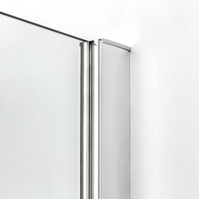 Drzwi prysznicowe 200 cm uchylne chrom połysk/szkło przezroczyste EXK5073 New Trendy Reflexa