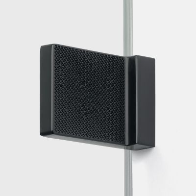Drzwi prysznicowe 120 cm uchylne czarny mat/szkło przezroczyste EXK6844 New Trendy Avexa Black XR