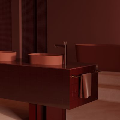 Wieszak na ręcznik miedź MP60216CPB Omnires Modern Project