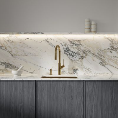 Bateria kuchenna stojąca BE6455BSB Omnires Bend