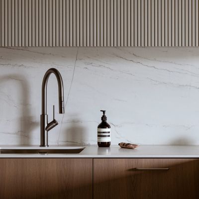 Bateria kuchenna stojąca grafit/szary BE6455GR Omnires Bend