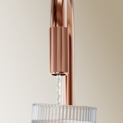 Omnires Switch SW9057CP bateria kuchenna z filtrem stojąca miedź