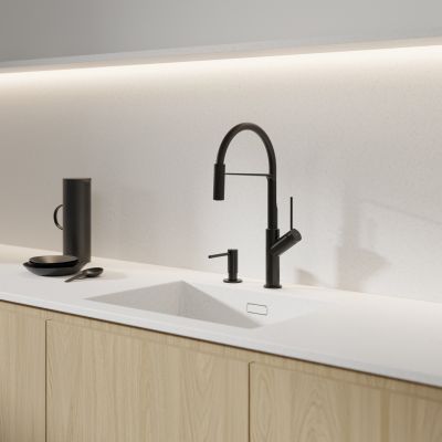 Bateria kuchenna stojąca czarna VI6350BLBL Omnires Vita