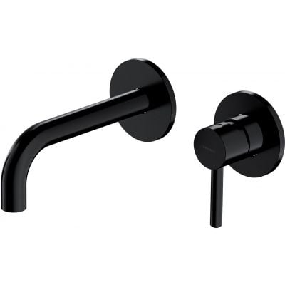 Bateria umywalkowa podtynkowa czarna Y1215HBL Omnires Y