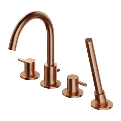 Bateria wannowo-prysznicowa nawannowa miedź Y1232CPB Omnires Y