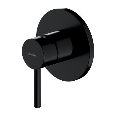 Bateria prysznicowa podtynkowa czarna Y1245BL Omnires Y