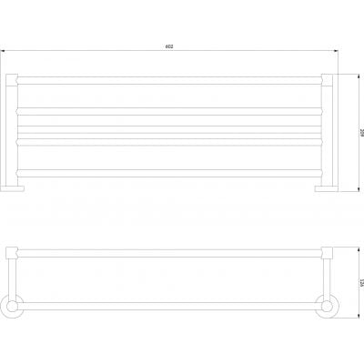 Półka MP60920CR Omnires Modern Project
