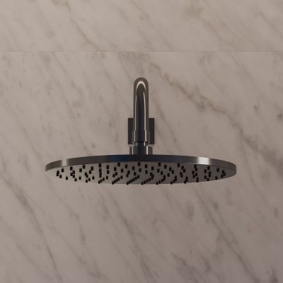 Omnires SlimLine WG125CAT deszczownica 25x25 cm okrągła