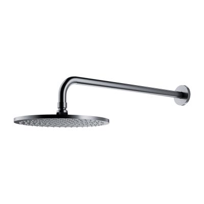 Deszczownica z ramieniem 25x25 cm okrągła WGSET1NI Omnires SlimLine