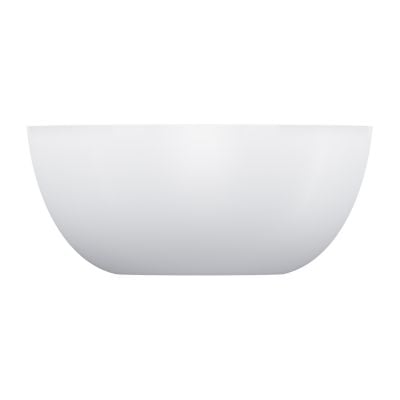 Umywalka 35x35 cm okrągła nablatowa biała SHELL350UNBM Omnires Shell M+