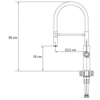Quadron Gemma 3623501WHMPVDG1 bateria kuchenna biały