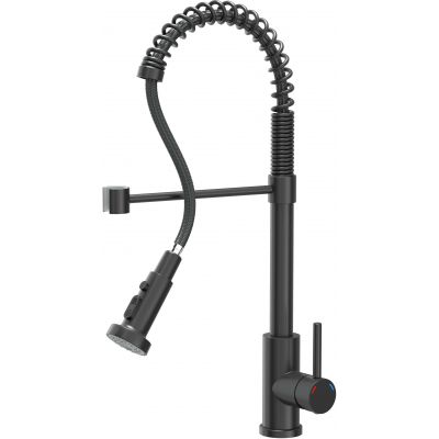 Bateria kuchenna stojąca czarna 52138BLM Quadron Alice