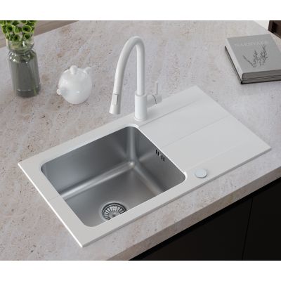 Quadron Julia 3673500BLM bateria kuchenna stojąca czarny