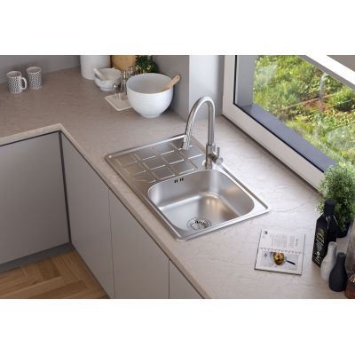 Quadron Julia 3673500BLM bateria kuchenna stojąca czarny