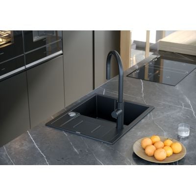 Zlewozmywak GraniteQ 51x51 cm HB8301U7G1P2O Quadron Morgan