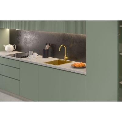 Zlewozmywak stalowy 55x48 cm HB7910PVDBSC1 Quadron Russel