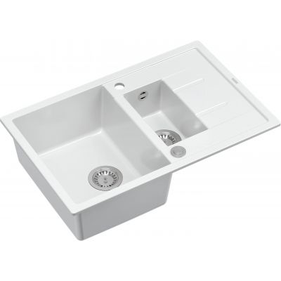 Zlewozmywak GraniteQ 78x50 cm HB8224U1BSP2O Quadron Morgan