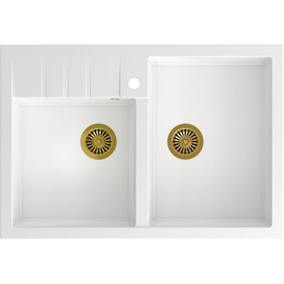 Zlewozmywak GraniteQ 90x62 cm HCQB9062U1PVDG1 Quadron Bill