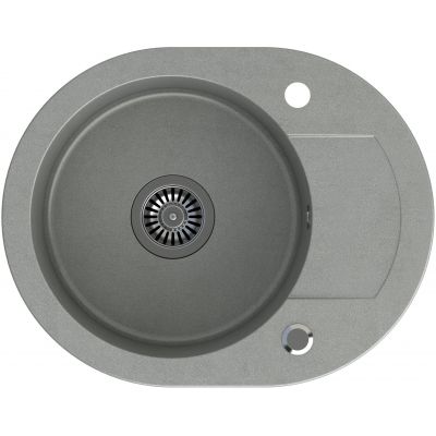 Zlewozmywak GraniteQ 58.5x46 cm HCQC5846SZK Quadron Johnny