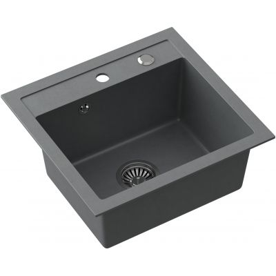 Zlewozmywak GraniteQ 50x47 cm HCQJ5047SZK Quadron Johnny
