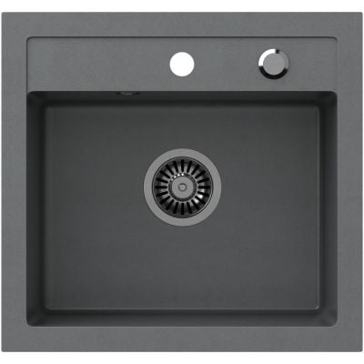 Zlewozmywak GraniteQ 50x47 cm HCQJ5047SZK Quadron Johnny