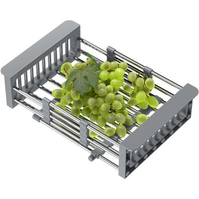 Zlewozmywak z baterią i akcesoriami szary / stal HCQP6250SZK3673500BS Quadron Comfort 116