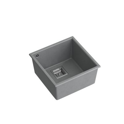Zlewozmywak GraniteQ 42x42 cm HQD4242U5BS Quadron David