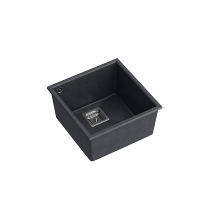 Zlewozmywak GraniteQ 42x42 cm HQD4242U8BS Quadron David