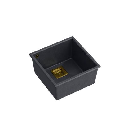 Zlewozmywak GraniteQ 42x42 cm HQD4242U8G1 Quadron David