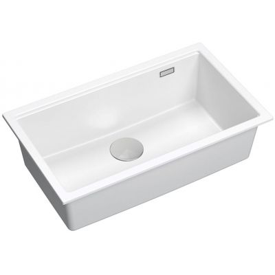 Zlewozmywak GraniteQ 76x45 cm biały HQD7644U1BSU Quadron Logan