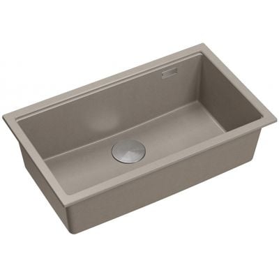 Zlewozmywak GraniteQ 76x45 cm beżowy HQD7644U4BSU Quadron Logan
