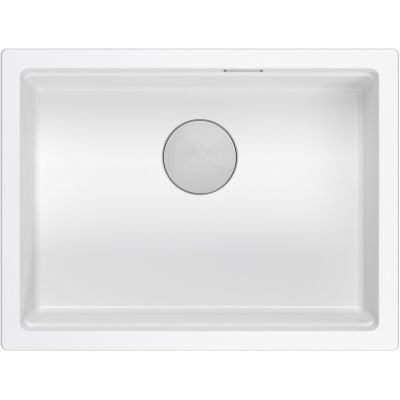Zlewozmywak GraniteQ 56x45 cm biały HQJ6045U1BSU Quadron Logan