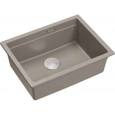 Zlewozmywak GraniteQ 56x45 cm beżowy HQJ6045U4BSU Quadron Logan