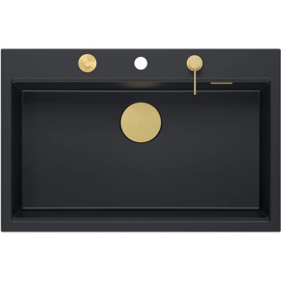 Zlewozmywak GraniteQ 76x50 cm HQM7650U7PVDG1 Quadron Marc