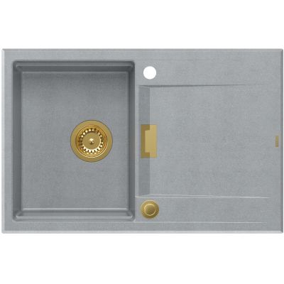 Zlewozmywak GraniteQ 76x50 cm HQO7650U5PVDG1 Quadron Owen