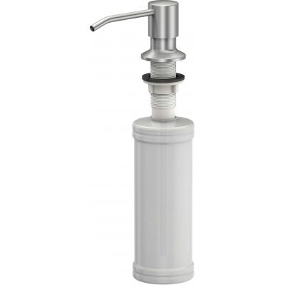 Zlewozmywak z baterią i dozownikiem szary / stal TQ7744RMSZ Quadron Ready Max