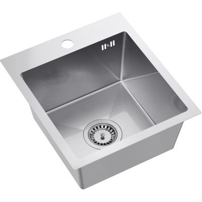 Zlewozmywak z baterią stal/stal ZH4045BS3623500BS Quadron Luke