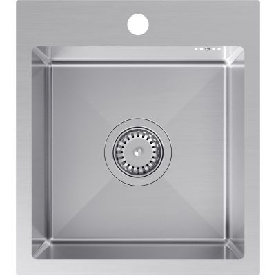 Zlewozmywak z baterią stal/stal ZH4045BS3623500BS Quadron Luke