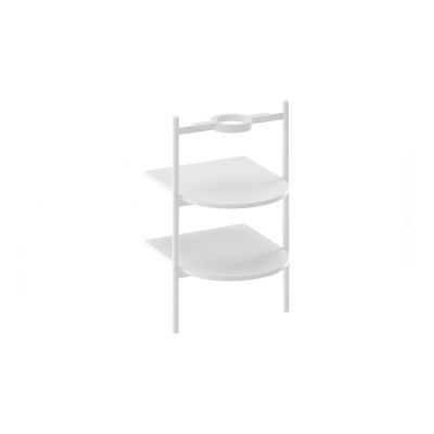 Konsola podumywalkowa 46.8x49.5x76.5 cm podumywalkowa stojąca biała D80000E004 Ravak Yard