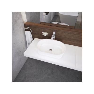 Blat 80x55 cm biały X000000839 Ravak
