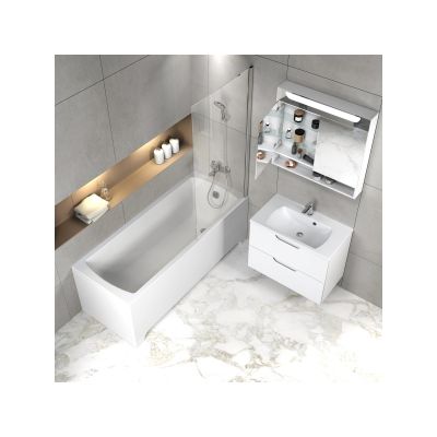 Szafka 60x14x76 cm z lustrem biała X000001469 Ravak Classic II