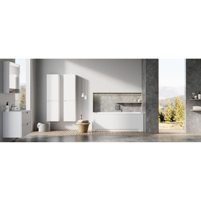 Szafka 80x14x76 cm z lustrem biała X000001471 Ravak Classic II