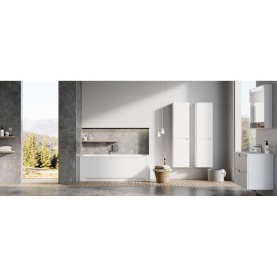 Szafka 40x26x160 cm boczna wisząca biała X000001472 Ravak Classic II